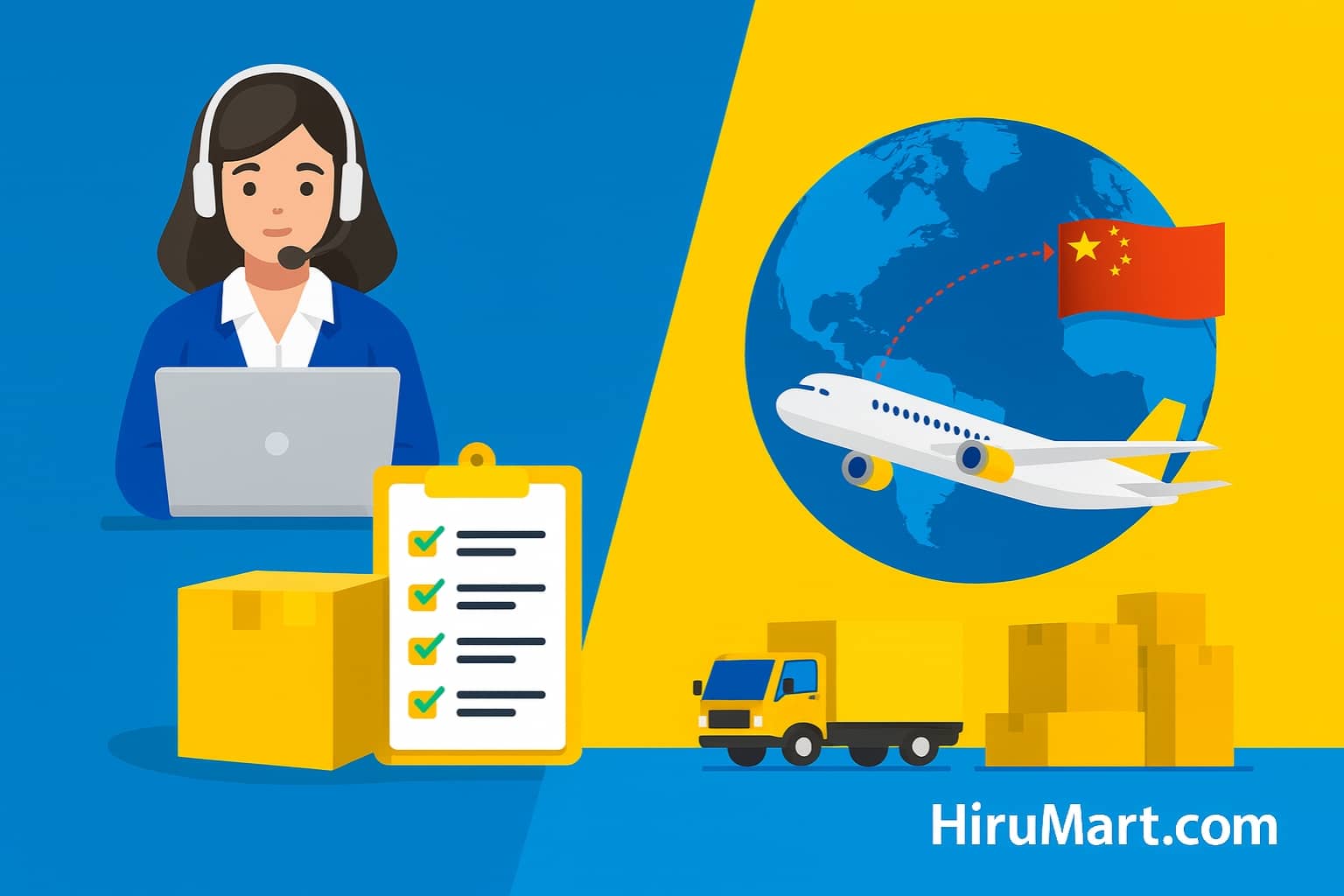 China to Sri Lanka cargo service with product sourcing and delivery